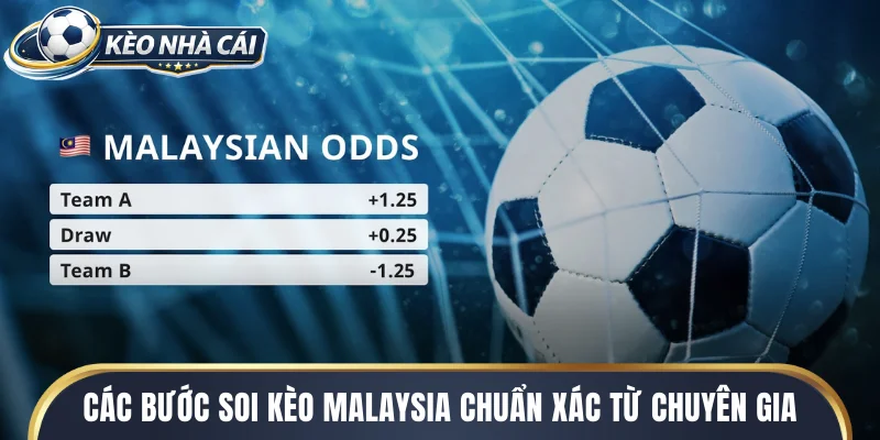 Các bước soi kèo Malaysia chuẩn xác từ chuyên gia