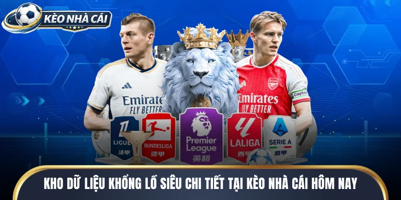 Kho dữ liệu khổng lồ siêu chi tiết tại kèo nhà cái hôm nay